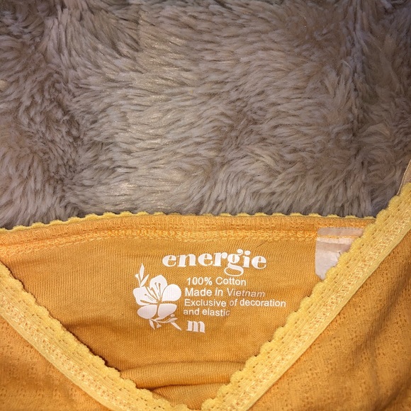 yellow tank top - Picture 3 of 3